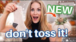 QUIT Throwing Away These 9 Things This Fall... TRUST ME!
