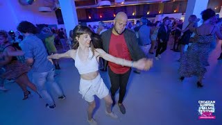 Engels Vargas \u0026 Nerea Perez Rincon | social dancing @ Croatian Summer Salsa Festival