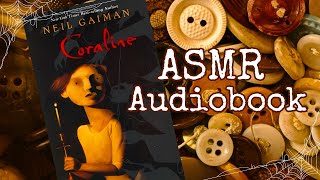 ASMR Reading Coraline || Complete Audiobook || Thunderstorm \u0026 Light Rain || Soft Spoken