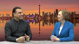 Shannon Skinner interviewed by Gursharan Mann, host, Punjabi Dharkan on Vision TV