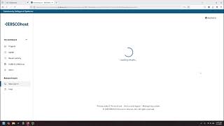 Video Tutorial - EBSCO eBook Collection