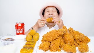 영원씨 포테킹 치킨, 치즈볼 먹방 potato fried chicken mukbang ASMR