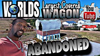 World's Largest Abandoned Covered Wagon in Milford, Nebraska