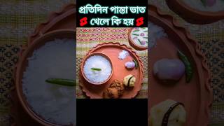 প্রতিদিন পান্তা ভাত খেলে কি হয় 🔥 rice 🔥 #shorts #youtubeshorts #shortsfeed