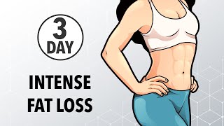 3-DAY FAST FAT LOSS: INTENSE CARDIO EXERCISES