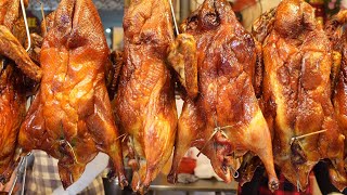 Crazy speed! Amazing roast duck chopping skills | Vietnamese street food