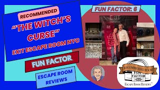 Escape Room Review: “The Witch’s Curse,” Exit Escape Room NYC | Recommended FUN FACTOR: 6