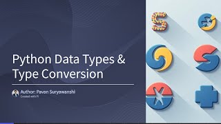 Python Data Types in Hindi | int, float, str | Type Casting Explained
