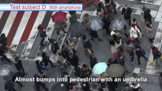 Dangers of Using Smartphones While Walking