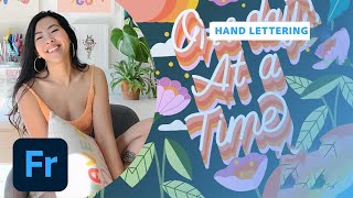 Hand Lettering Magic with Steffi Lynn - 1 of 2 | Adobe Creative Cloud