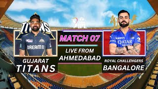 TATA IPL 2025 / VIRAT VS SIRAJ / GT VS RCB / MATCH 07 🏆 STADIUM AHMEDABAD 🏟️ SQUAD