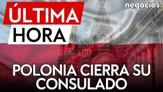 ÚLTIMA HORA | Polonia cierra su consulado en San Petersburgo por las sanciones de Rusia