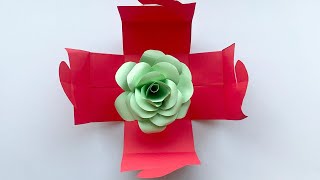 diy origami paper box gift box happy life