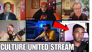 My Critique of the CULTURE UNITED Livestream by @TheCompanyMan