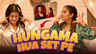 Hungama Hua Set Pe😉 | Manisha Rani New Vlog Video  @ManishaRaniComedy ​