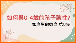 家庭生命教育 第8集 『如何與4歲前的孩子談性？』20210511