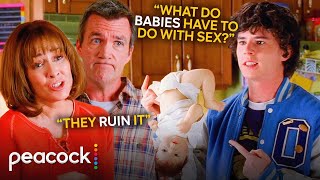 The Middle | Axl Struggles To Take Care of a Robot Baby for Health Class