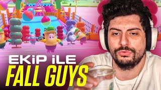 KİMSE TAKTİKLERİMİZİ SORGULAMASIN! | EKİPLE FALL GUYS | HYPE