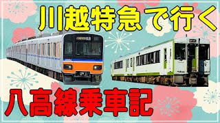 【置換決定】川越特急で行く八高線乗車記【VOICEPEAK旅行記】