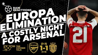 11 FINALS TO FOCUS ON THE LEAGUE! | Arsenal 1-1 (3-3) [4-5] Sporting CP Match Reaction