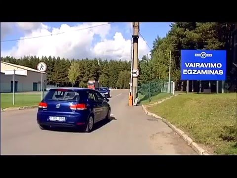 Praktikos Ir Teorijos Vairavimo Egzaminas Regitroje - YouTube