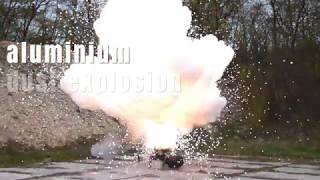 Aluminium dust explosion - TESTS