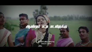 Usalampatti penkutti💞Tamil love songs WhatsApp status video🤗Freaky Bgmz❣️