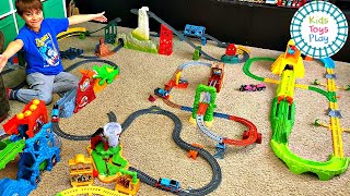 HUGE Thomas and Friends Trackmaster Train Set Build