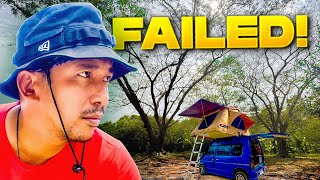 I MESSED UP my VAN LIFE BIG TIME. | Solo Overnight Camping