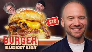 The Best Burgers by Budget with Sean Evans, George Motz, and Alvin Cailan | Burg