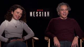 The Preacher and the Daughter! “Messiah” Interview with John Ortiz and Stefania LaVie Owen
