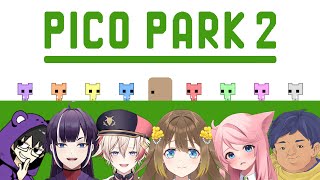 【PICO PARK2】みんなで協力 with 御便にゃぎさん、天津満雲さん、ひかるりおさん、みそじさん、らくまれさん