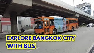 CARA  NAIK BUS KOTA DI BANGKOK