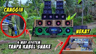 Canggih or Nekat 1 Trafo Untuk Speaker Sebanyak ini || PARATHEL X ACR