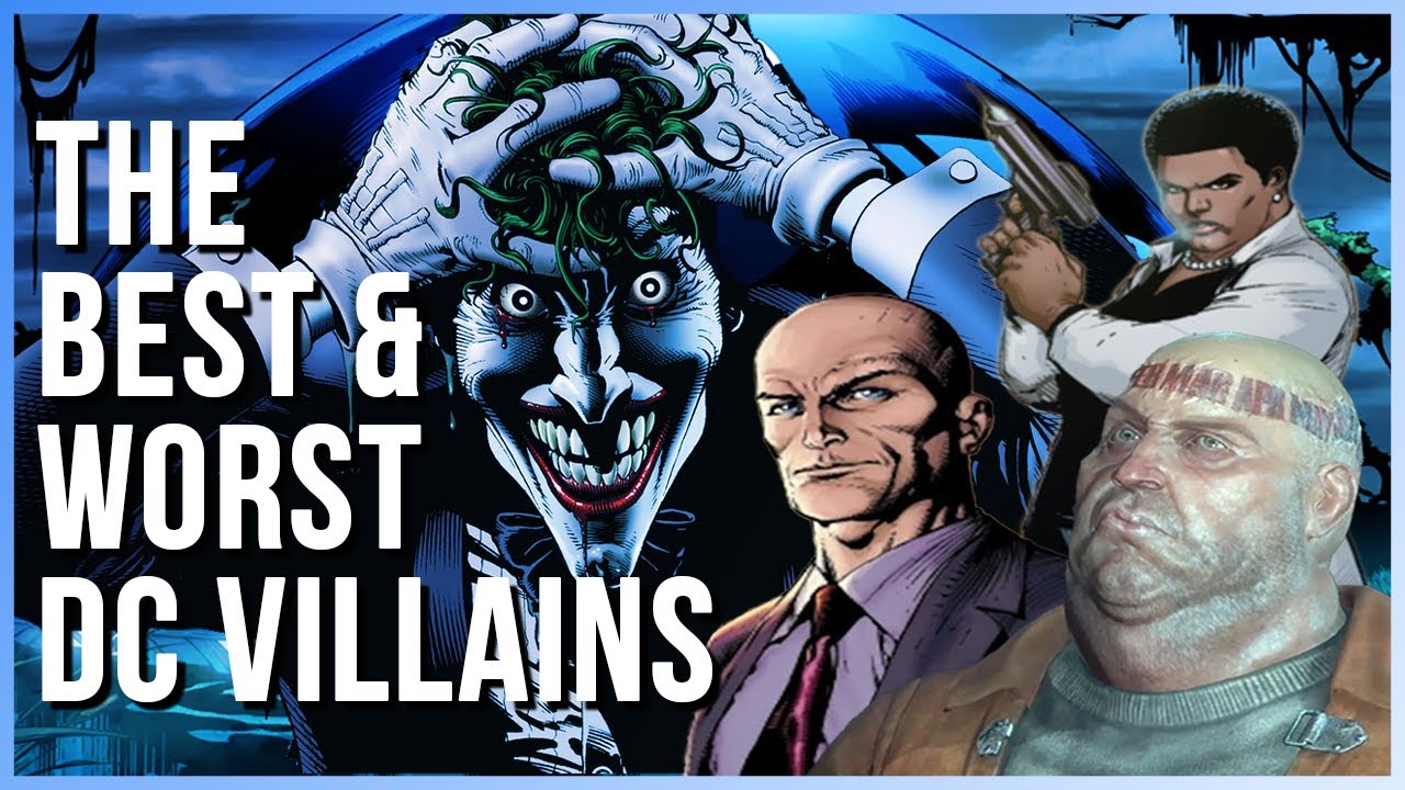 We Rank The Best And Worst DC Villains | S02E09 - YouTube