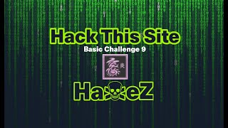 Hack This Site: Basic Web Challenges – Level 9