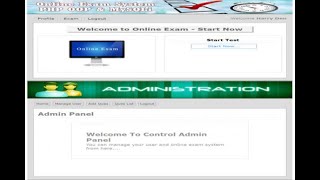 Online Examination System in PHP - Demo