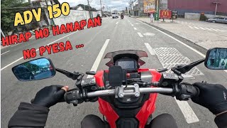 BASTA HONDA MAHIRAP ANG PYESA | HONDA ADV 150 | MAINTENANCE