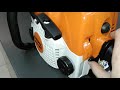 Бензопила ШТИЛЬ 180 как завести Запуск бензопилы stihl ms 180. stihl chainsaw ms 180 как запустить