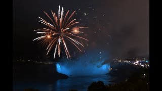 ナイアガラの滝の花火