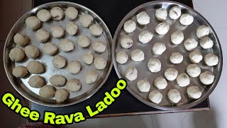 நெய் ரவா லட்டு | Ghee Rava Ladoo Recipe