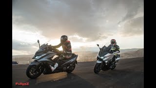 Yamaha TMAX 530 vs KYMCO AK550 - Test Ride