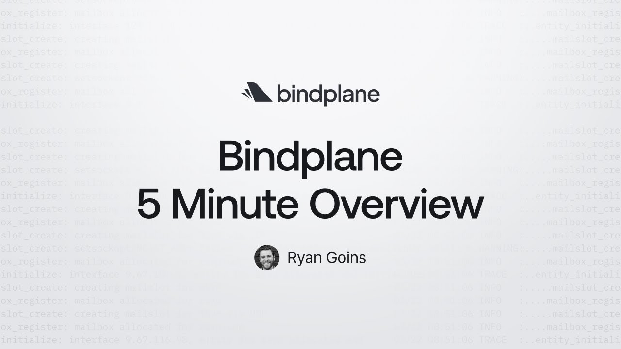 Bindplane Overview Youtube