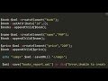 Creating XML File in PHP