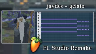 How "gelato" by jaydes Was Made in 4 Minutes (FL STUDIO REMAKE)