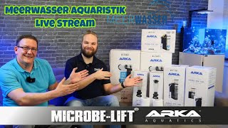 💦 Meerwasser Aquaristik LIVE Stream 💦 Wir packen die neue ARKA CORE Hardware mit euch aus 💦 GIVEAWAY