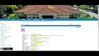 Library Catalog Tutorial