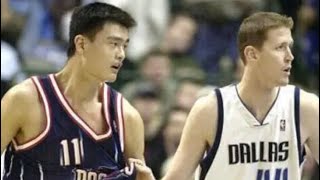 7'6" Yao Ming schools 7'7" Shawn Bradley