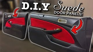 Custom Suede Door Panels | Interior Swap Pt.7 | Project EM2