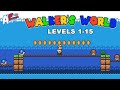 Super Walker - Levels 1-15 (Gameplay)